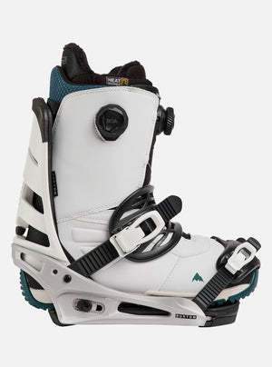 BURTON Mission Bindings 2027 - White/Silver