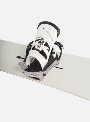 BURTON Mission Bindings 2027 - White/Silver