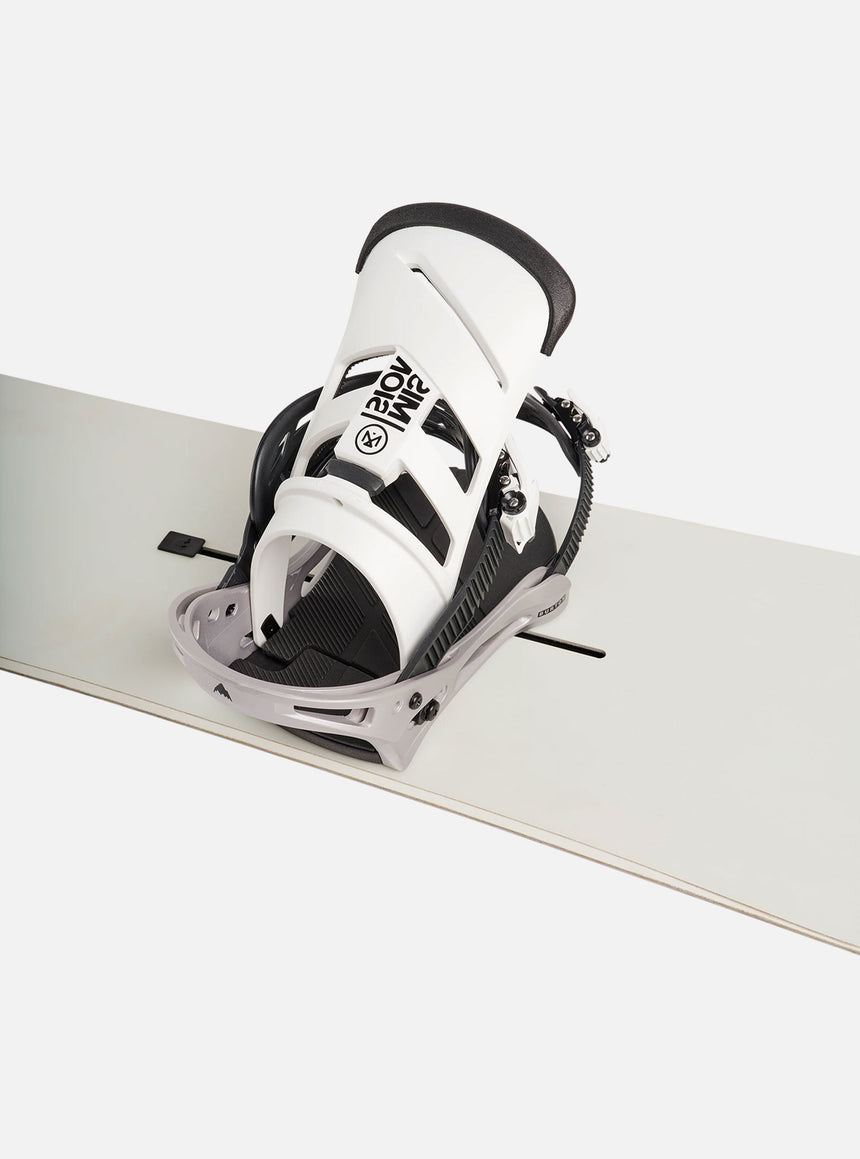 BURTON Mission Bindings 2027 - White/Silver