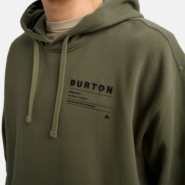 BURTON Moretown Pullover Hood 2026 - Forest Moss
