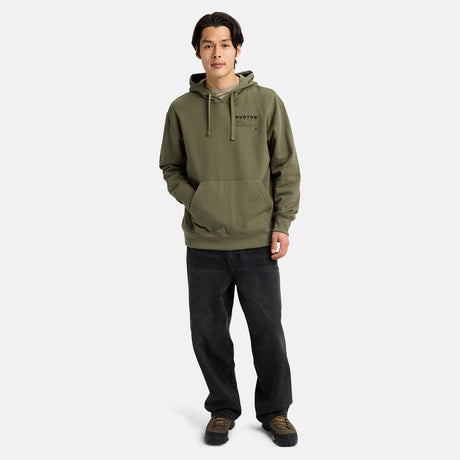 BURTON Moretown Pullover Hood - Forest Moss