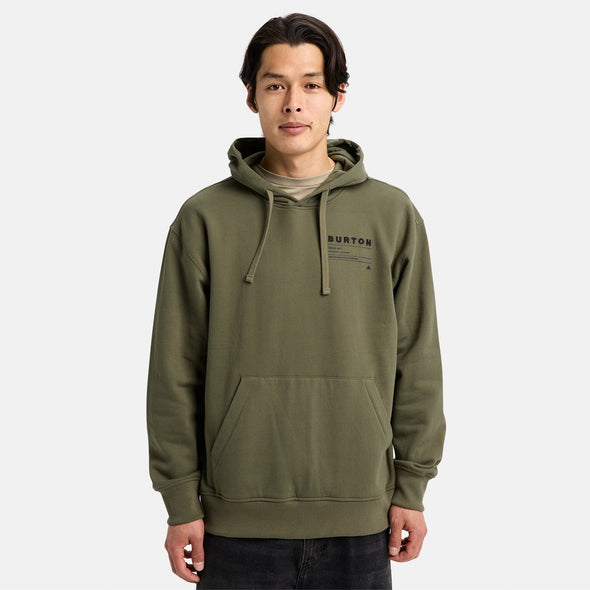 BURTON Moretown Pullover Hood 2026 - Forest Moss