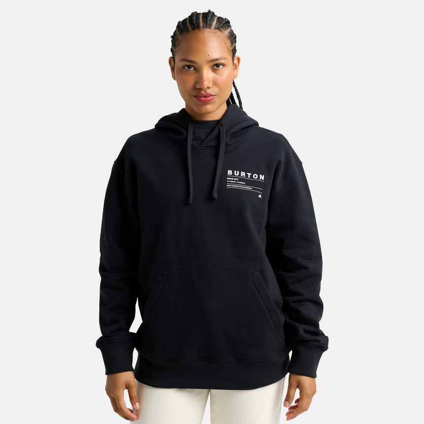 BURTON Moretown Pullover Hood - True Black