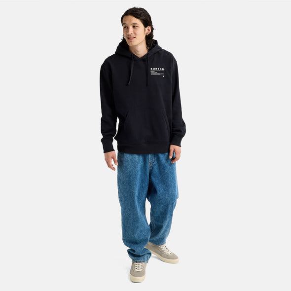 BURTON Moretown Pullover Hood 2026 - True Black