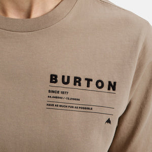 BURTON Moretown Tee - Summit Taupe