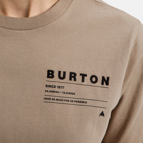 BURTON Moretown Tee - Summit Taupe