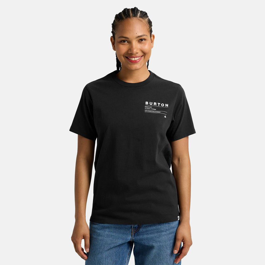 BURTON Moretown Tee - True Black