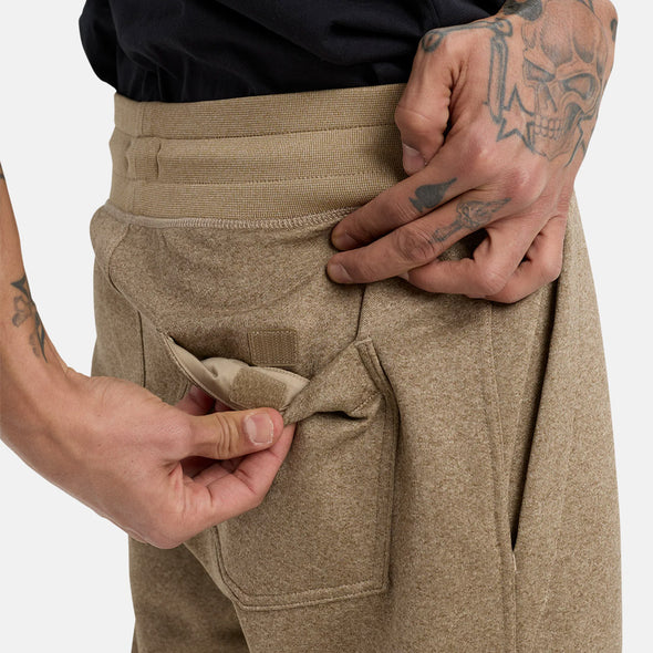 BURTON Oak Fleece Pant 2026 - Summit Taupe Heather