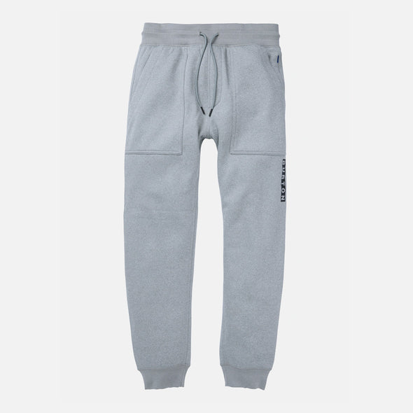 BURTON Oak Fleece Pant - Gray Heather