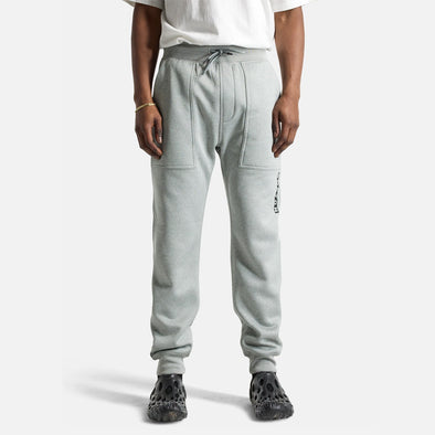 BURTON Oak Fleece Pant - Gray Heather