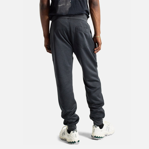 BURTON Oak Fleece Pant - True Black Heather