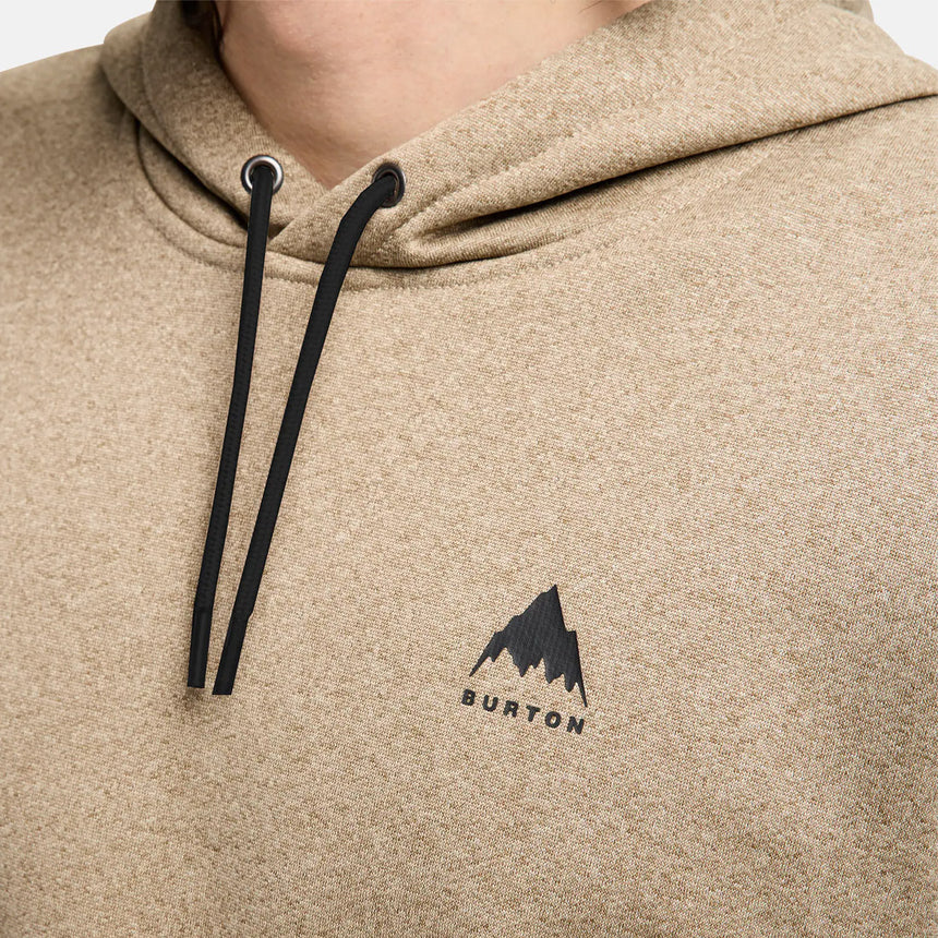 BURTON Oak Pullover Hood - Summit Taupe Heather