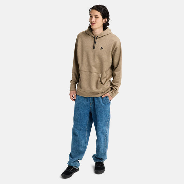 BURTON Oak Pullover Hood 2026 - Summit Taupe Heather