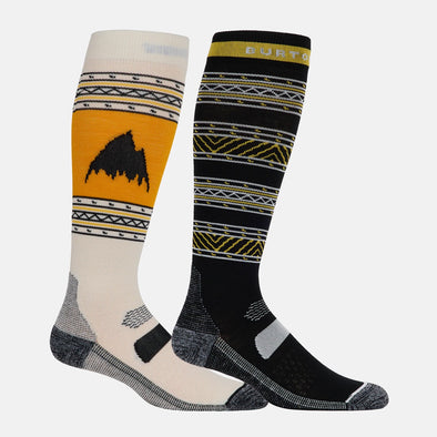 BURTON Performance Lightweight Sock 2-Pack - Goldenrod