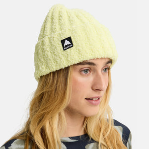 BURTON Plush Beanie - Glow Yellow Green