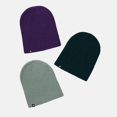 BURTON Recycled Dnd Beanie 3 Pack - Deep Emerald/Petrol Green/Imperial Purple