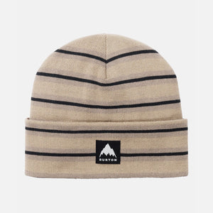 BURTON Recycled Kactusbunch Tall Beanie - Summit Taupe Stripes