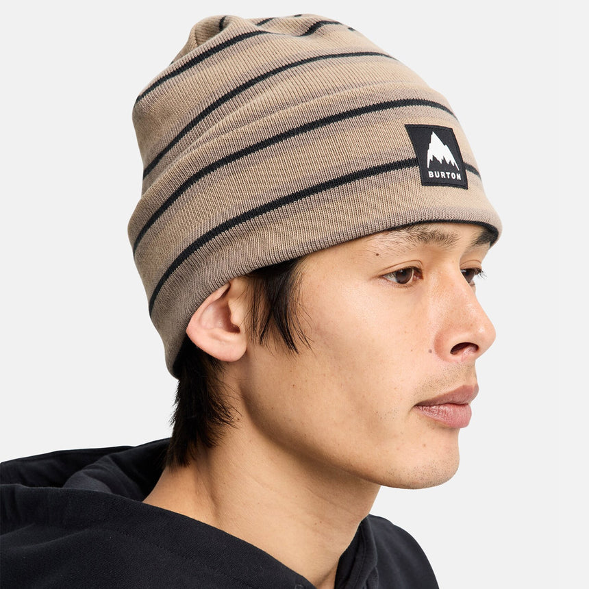 BURTON Recycled Kactusbunch Tall Beanie - Summit Taupe Stripes