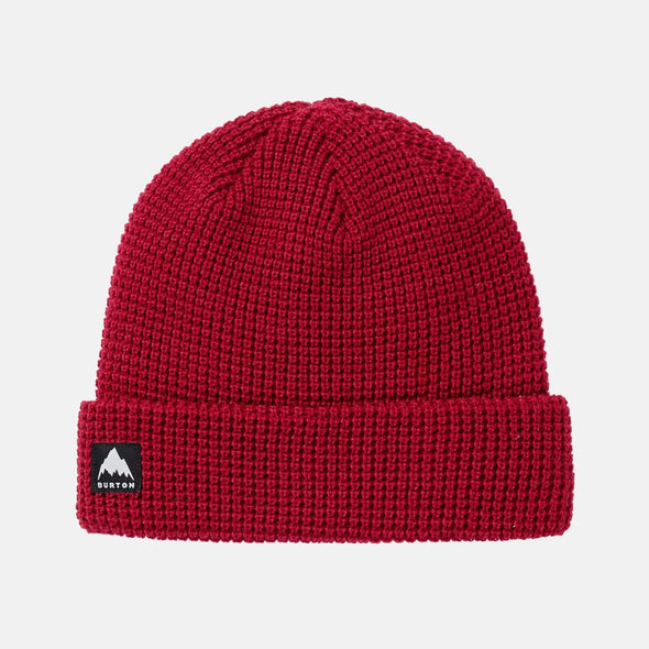 BURTON Recycled Waffle Beanie - Deep Red