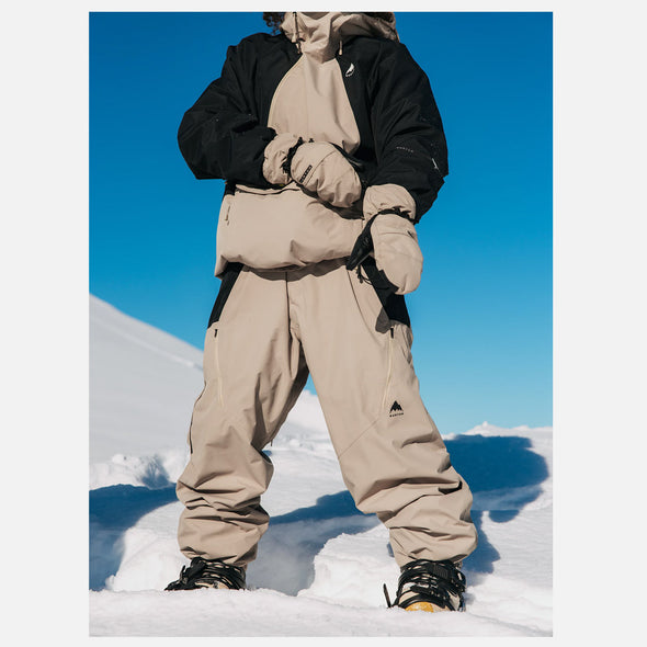 BURTON Reserve 2L Relaxed Pant 2026 - Summit Taupe/True Black