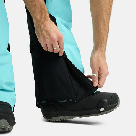 BURTON Reserve 3L Pant - Light Teal/True Black