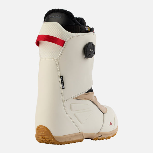 BURTON Ruler Boa Boots 2023 - Stout White/Red