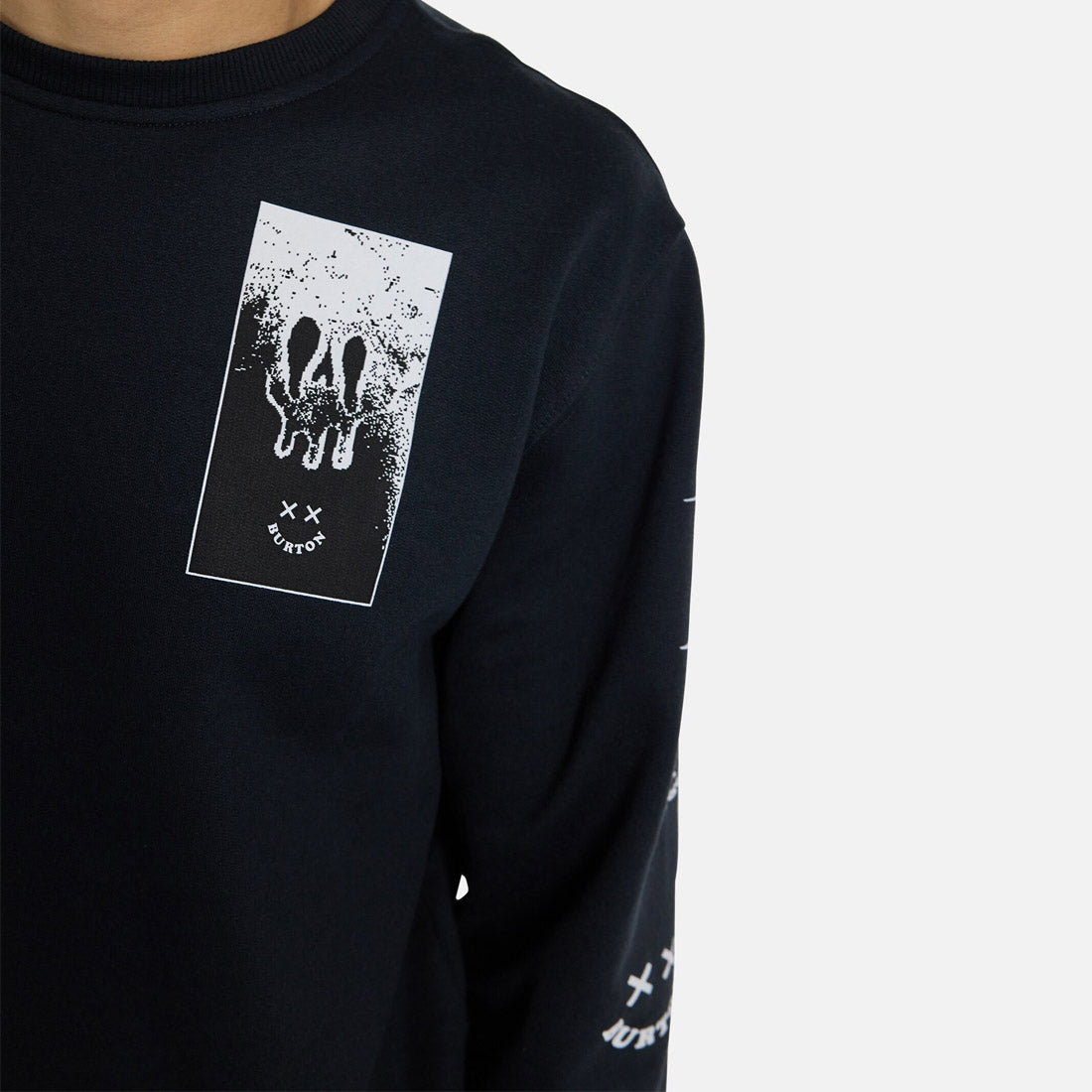 BURTON Skeleton Key 24 Crew True Black Quest Store