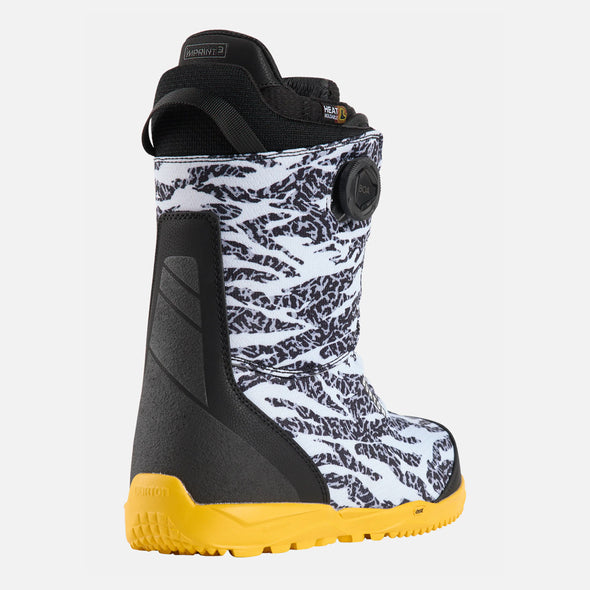 BURTON Swath Boa Boots 2025 - Zebra/Goldenrod