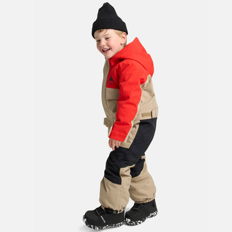 BURTON Toddlers' 2L One Piece 2026 - Flame Scarlet/Summit Taupe