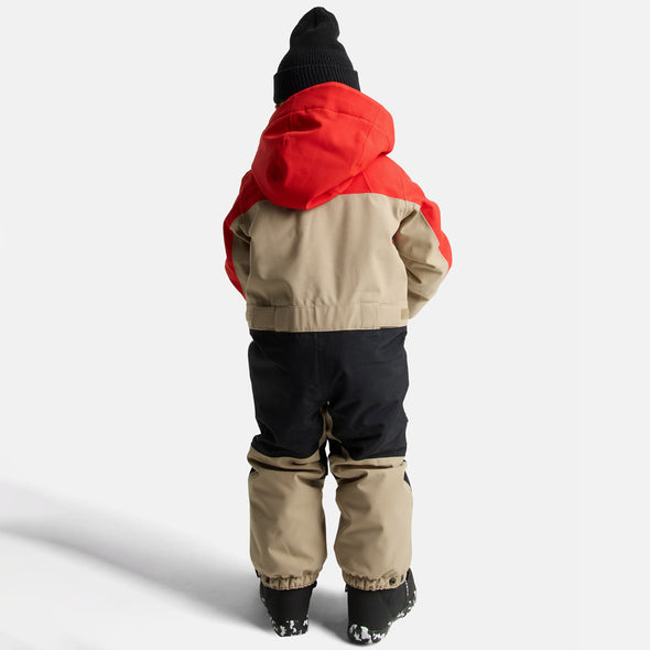BURTON Toddlers' 2L One Piece 2026 - Flame Scarlet/Summit Taupe