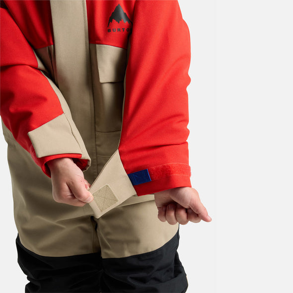 BURTON Toddlers' 2L One Piece 2026 - Flame Scarlet/Summit Taupe