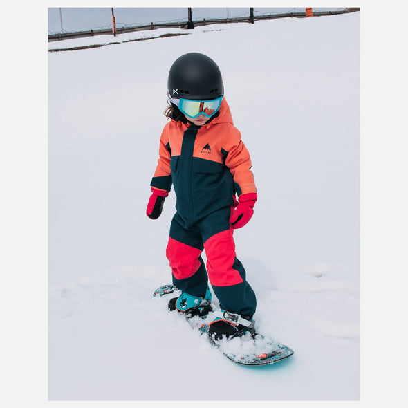 BURTON Toddlers' 2L One Piece 2026 - Peach Echo/Deep Emerald