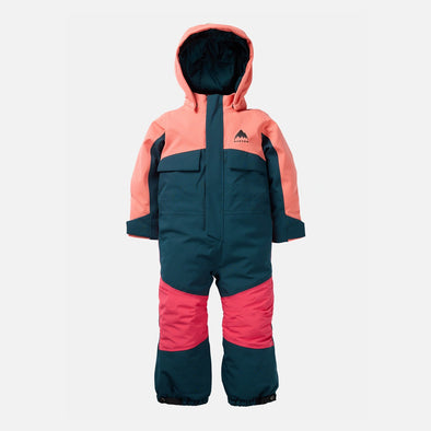BURTON Toddlers' 2L One Piece 2026 - Peach Echo/Deep Emerald