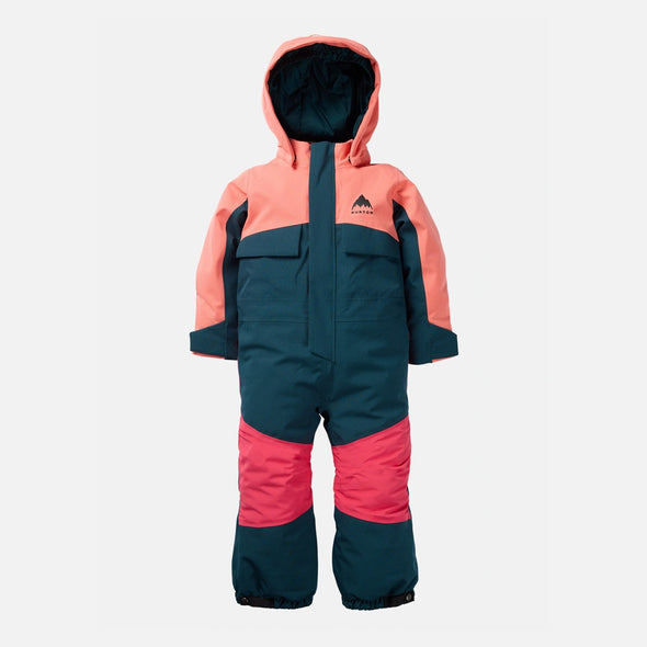 BURTON Toddlers' 2L One Piece 2026 - Peach Echo/Deep Emerald