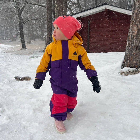 BURTON Toddler's One Piece 2025 - Goldenrod/Imperial Purple