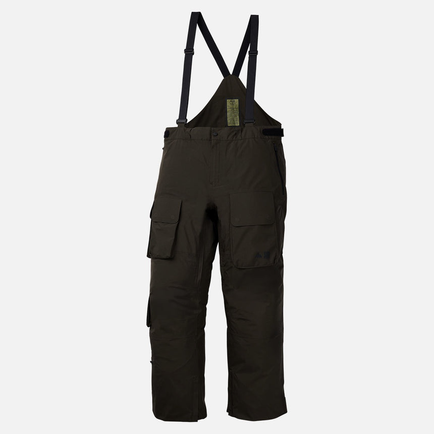 BURTON UNDEFEATED Gore-Tex 2L Bib Pant - Charcoal
