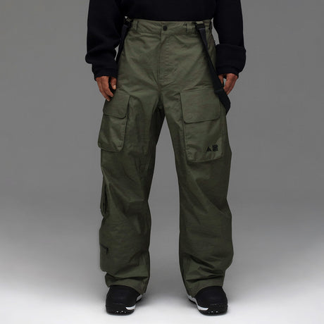 BURTON UNDEFEATED Gore-Tex 2L Bib Pant - Olive Camo