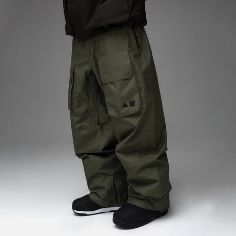 BURTON UNDEFEATED Gore-Tex 2L Bib Pant - Olive Camo