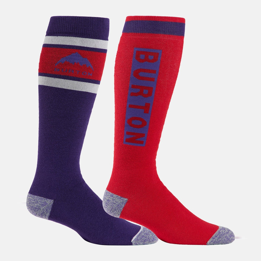 BURTON Weekend Midweight Sock 2-Pack - Prism Violet