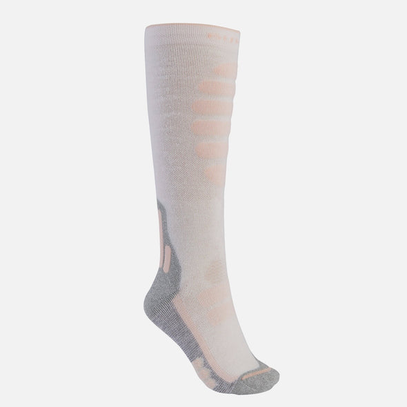 BURTON Women's Performance Plus Midweight Sock - Stout White