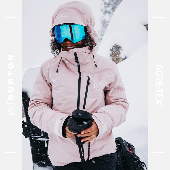 BURTON Women's [ak] Gore-Tex 2L Flare Down Jacket 2025 - Shadow Pink