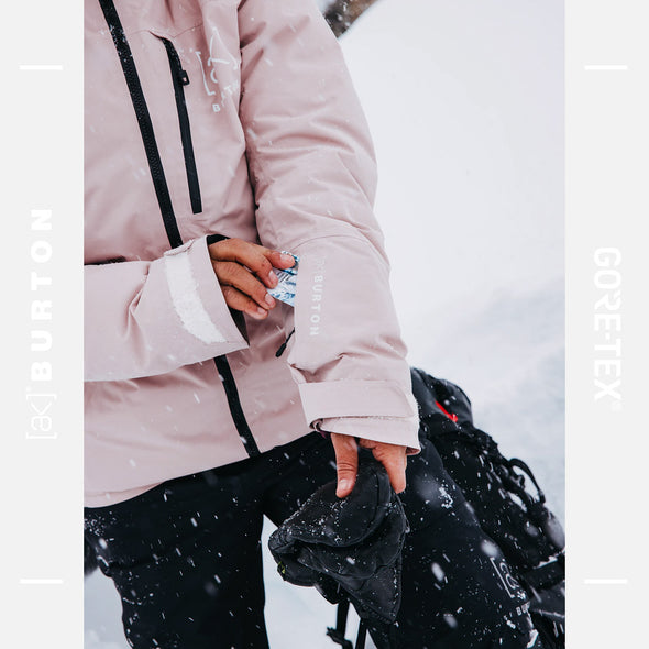 BURTON Women's [ak] Gore-Tex 2L Flare Down Jacket 2025 - Shadow Pink