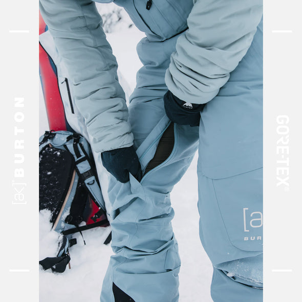 BURTON Women's [ak] Gore-Tex 2L Kimmy Bib Pant 2025 - Dusty Blue