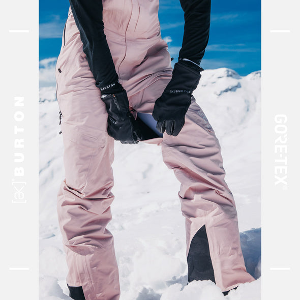 BURTON Women's [ak] Gore-Tex 2L Kimmy Bib Pant 2025 - Shadow Pink