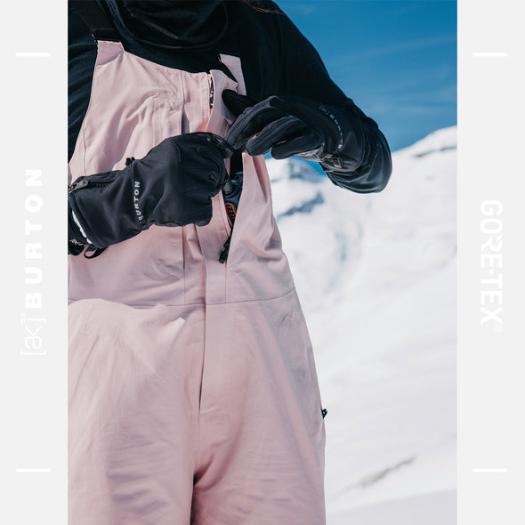 BURTON Women's [ak] Gore-Tex 2L Kimmy Bib Pant 2025 - Shadow Pink