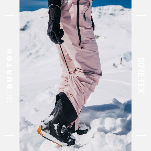 BURTON Women's [ak] Gore-Tex 2L Kimmy Bib Pant 2025 - Shadow Pink