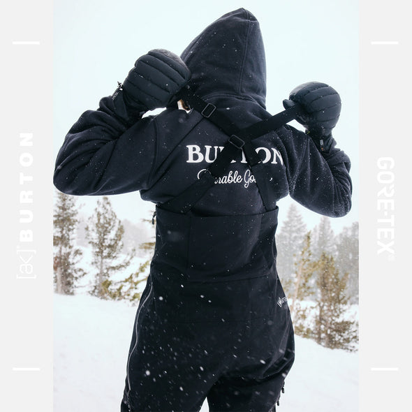 BURTON Women's [ak] Gore-Tex 2L Kimmy Bib Pant 2025 - True Black