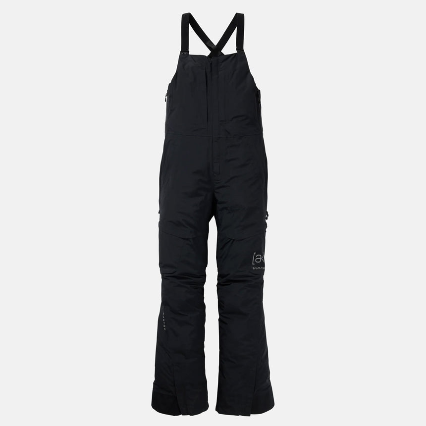 BURTON Women's [ak] Gore-Tex 2L Kimmy Bib Pant Short 2026 - True Black