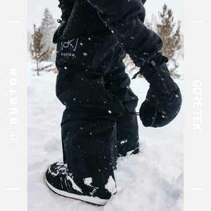 BURTON Women's [ak] Gore-Tex 2L Kimmy Bib Pant Short 2026 - True Black
