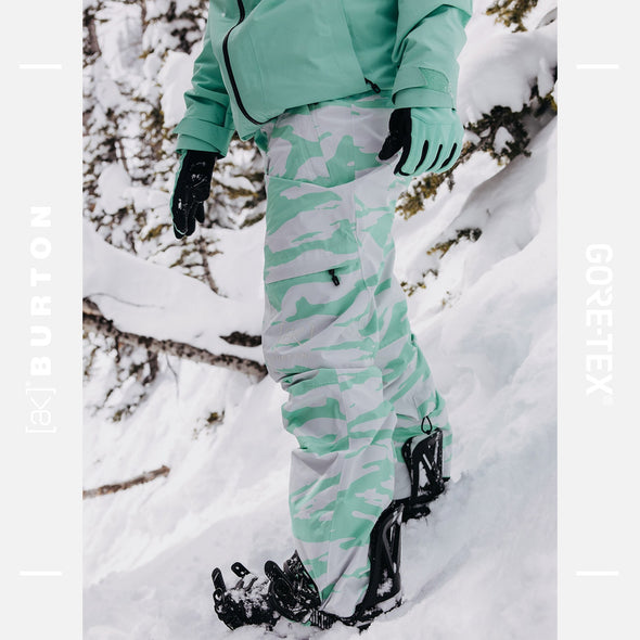 BURTON Women's [ak] Gore-Tex 2L Summit Pant 2025 - Oversized Zebra